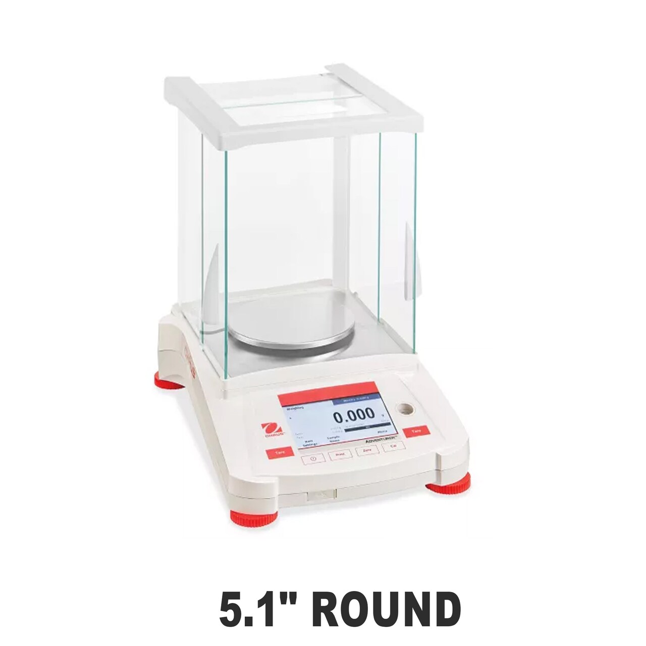Precision Balance Scale 5.1" Round Platform 420g Capacity with 0.001g Accuracy